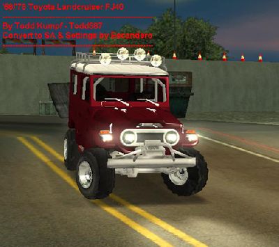 Toyota Landcruiser FJ40